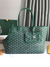 Goyard original canvas chien gris pet carrier bag GY0037 green