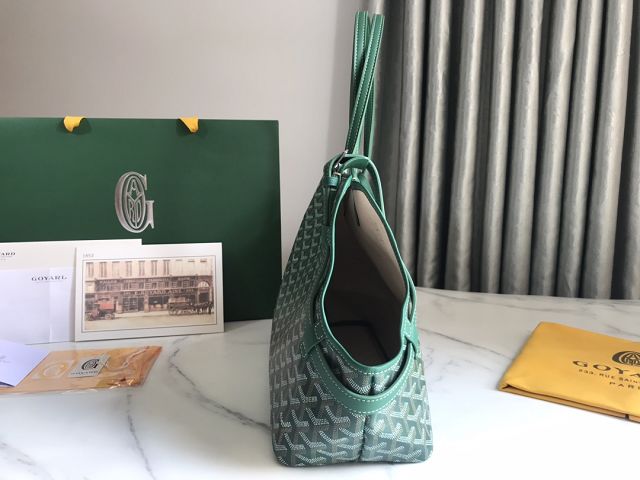 Goyard original canvas chien gris pet carrier bag GY0037 green