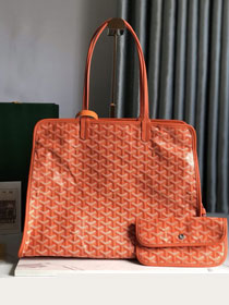 Goyard original canvas hardy PM bag GY0051 orange