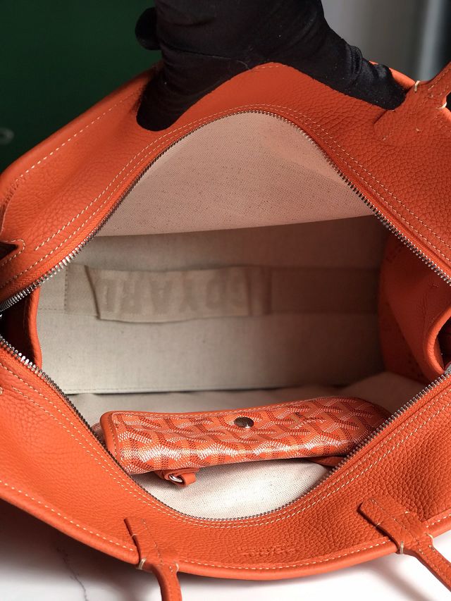 Goyard original canvas hardy PM bag GY0051 orange