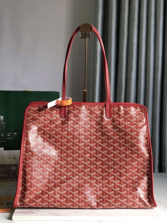 Goyard original canvas hardy PM bag GY0051 red