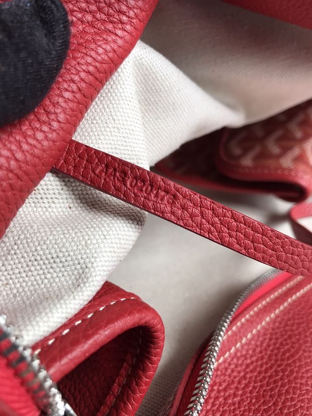 Goyard original canvas hardy PM bag GY0051 red