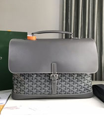 Goyard original canvas messenger bag PM GY0052 grey