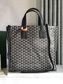 Goyard original canvas voltaire bag GY0055 black