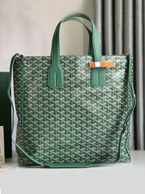 Goyard original canvas voltaire bag GY0055 green