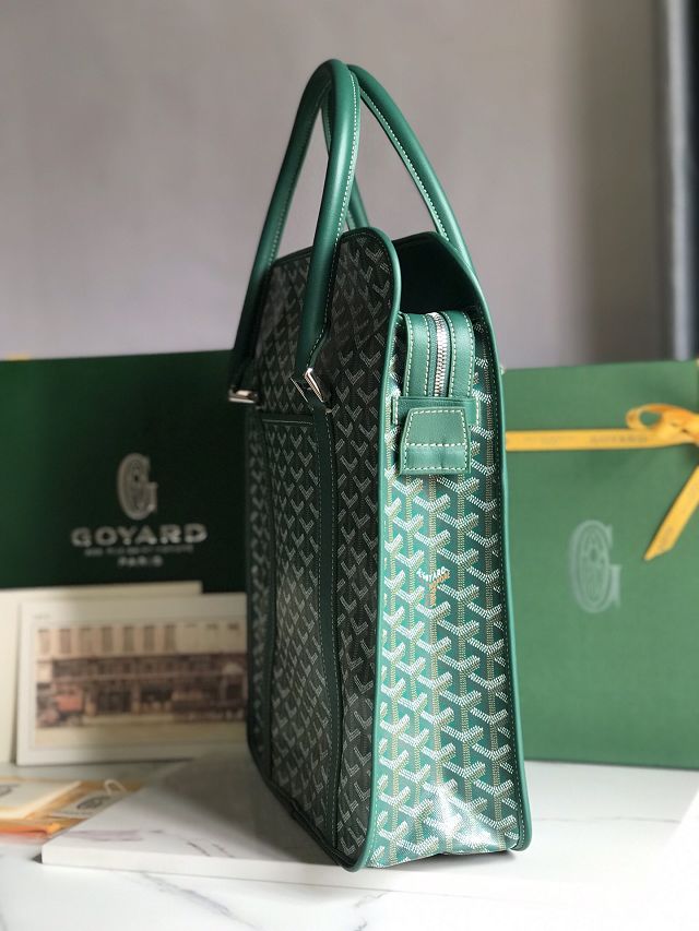 Goyard original canvas bourgogne bag GY0062 green