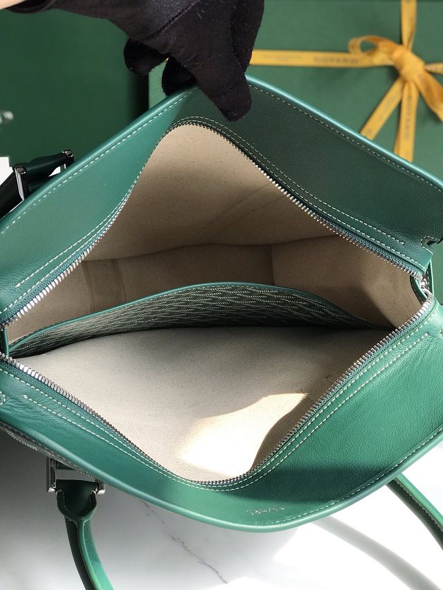 Goyard original canvas bourgogne bag GY0062 green