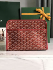 Goyard original canvas clutch GY0008 red