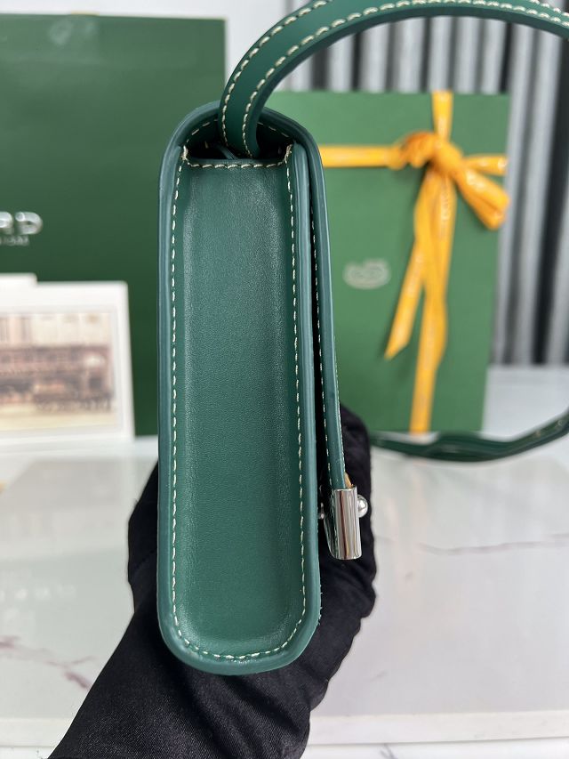 Goyard original canvas monte-carlo PM clutch GY0071 green