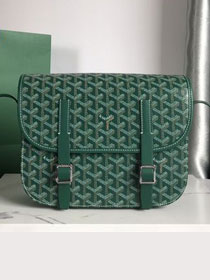 Goyard original canvas belvedere MM bag GY0072 green