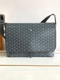 Goyard original canvas capetien messenger bag GY0067 grey