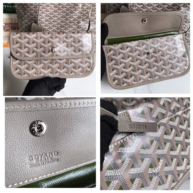 Goyard original canvas saint louis PM bag GY0069 green