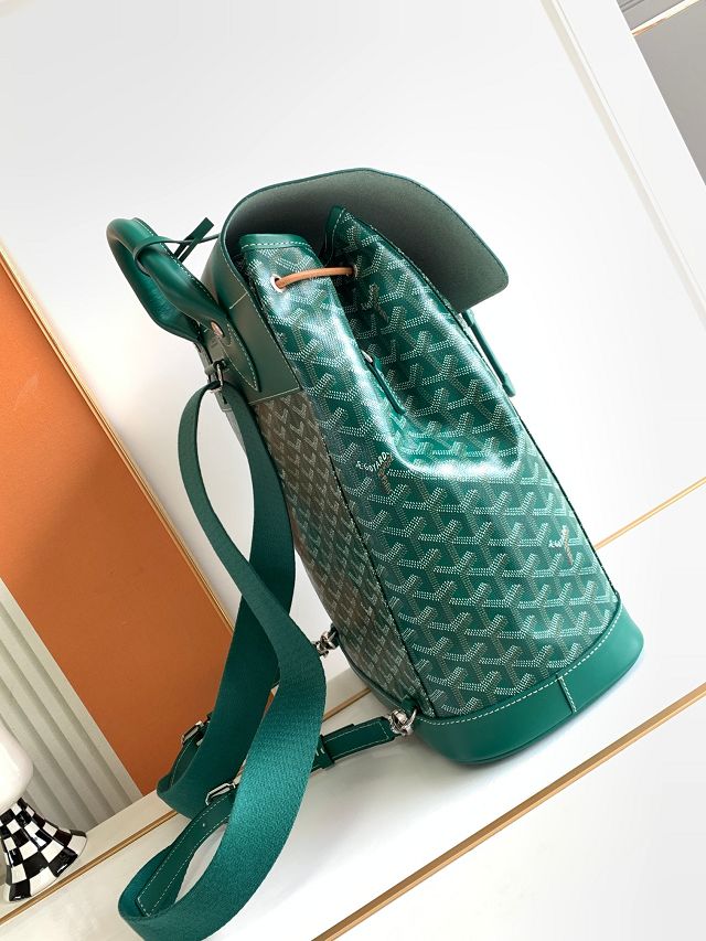 Goyard original canvas alpin MM backpack GY0076 green