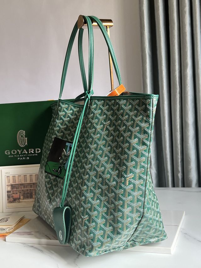 Goyard original canvas saint louis GM bag GY0081 green	