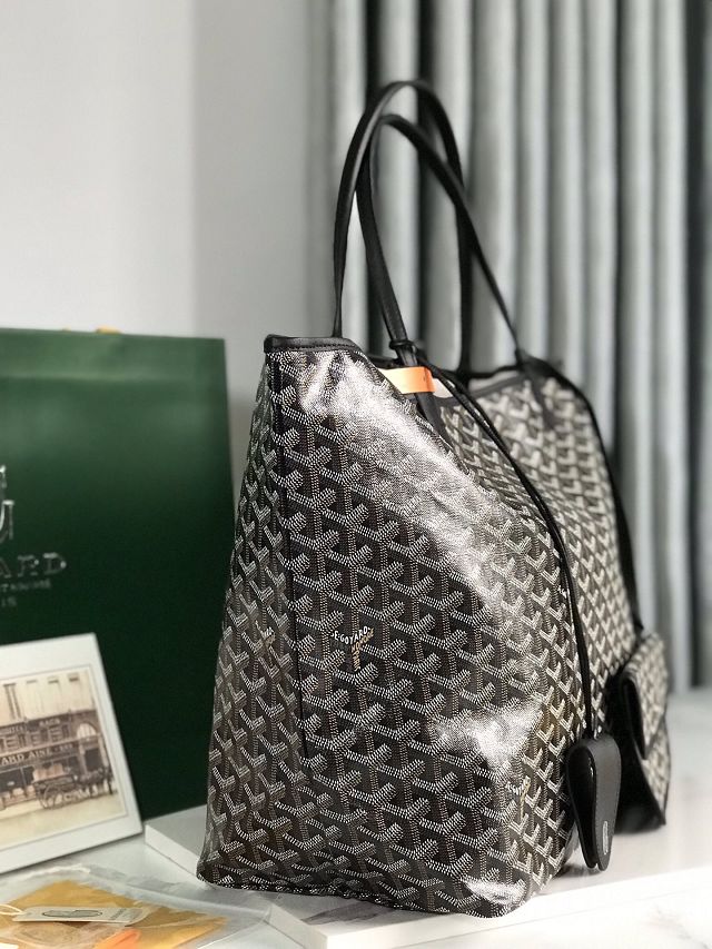 Goyard original canvas saint louis GM bag GY0083 black