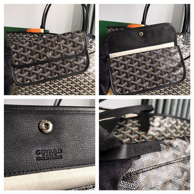 Goyard original canvas saint louis GM bag GY0083 black