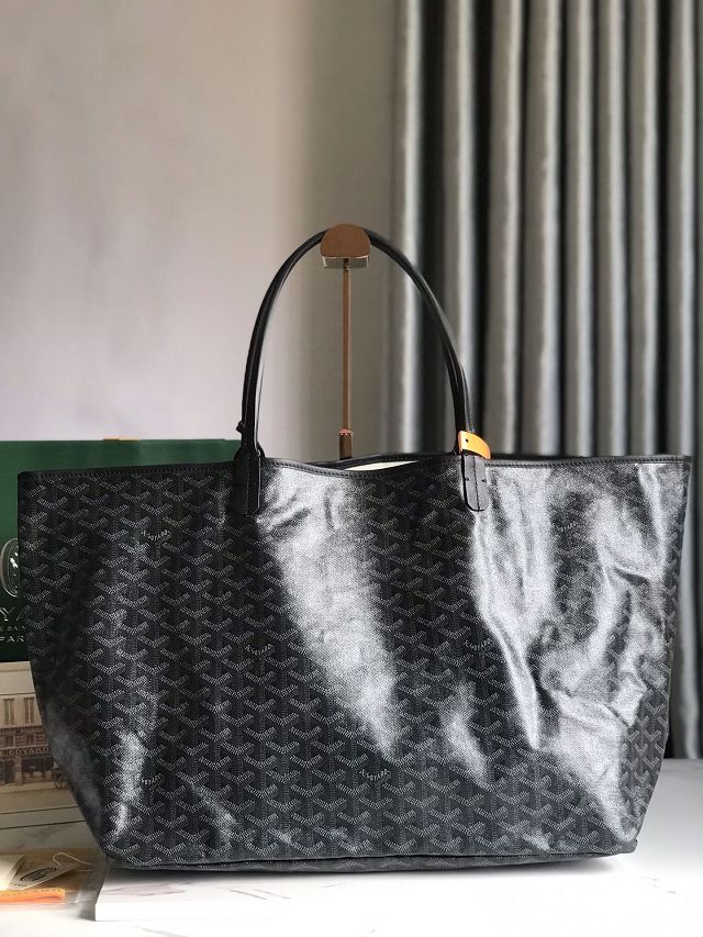 Goyard original canvas saint louis GM bag GY0083 black