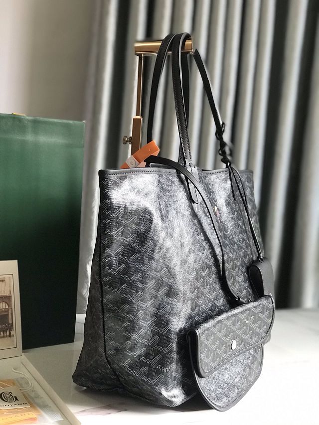 Goyard original canvas saint louis PM bag GY0082 black