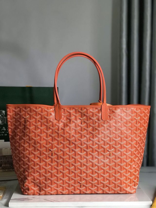 Goyard original canvas saint louis PM bag GY0082 orange