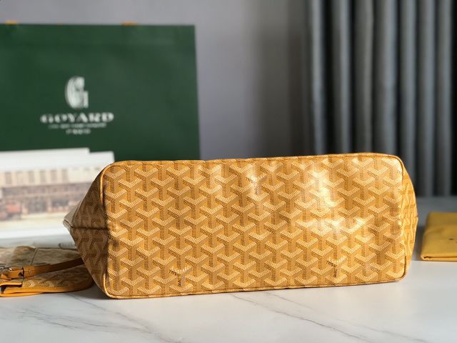 Goyard original canvas saint louis PM bag GY0082 yellow