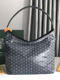 Goyard original canvas boheme hobo bag GY0094 grey