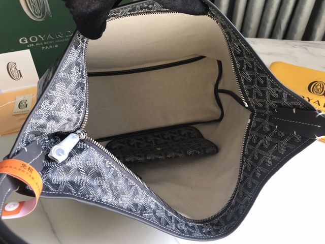 Goyard original canvas boheme hobo bag GY0094 grey