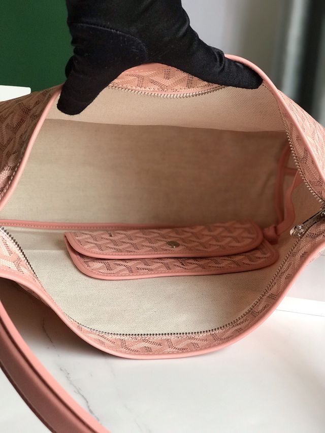 Goyard original canvas boheme hobo bag GY0094 pink