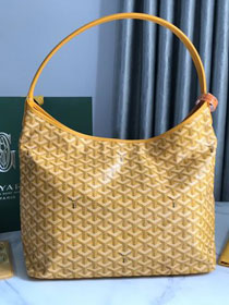 Goyard original canvas boheme hobo bag GY0094 yellow