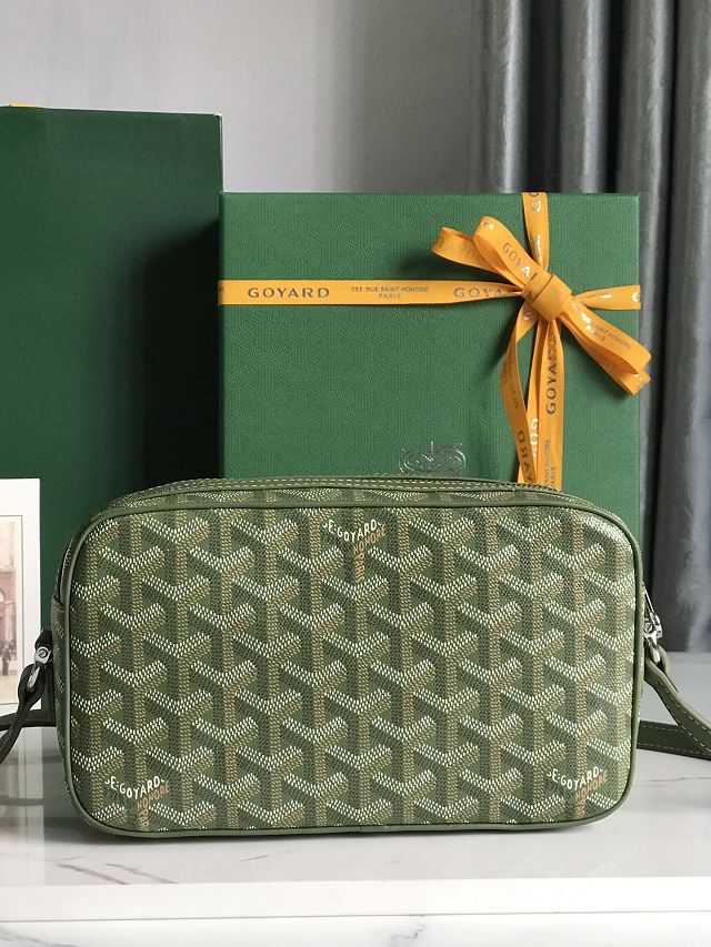 Goyard original canvas cap vert bag GY0015 khaki