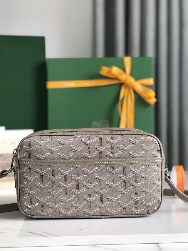 Goyard original canvas cap vert bag GY0015 light grey