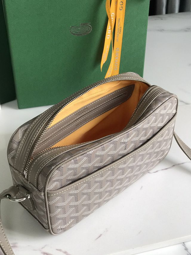 Goyard original canvas cap vert bag GY0015 light grey