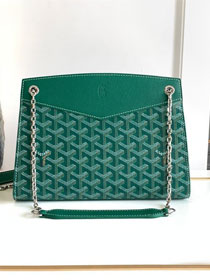 Goyard original canvas rouette structure PM bag GY0092 green