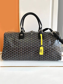 Goyard original canvas boston 50 bag GY0097 black