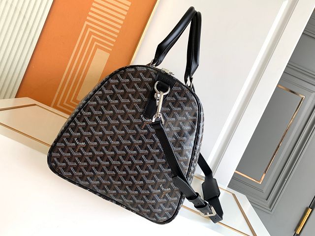 Goyard original canvas boston 50 bag GY0097 black