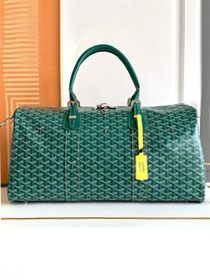 Goyard original canvas boston 50 bag GY0097 green