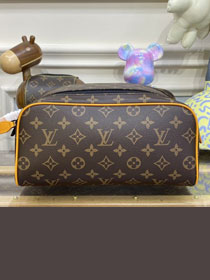 Louis vuitton original monogram canvas dopp kit toiletry pouch M46696 yellow