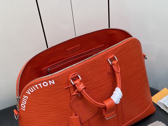 Louis vuitton original epi leather alma travel GM m23717 red