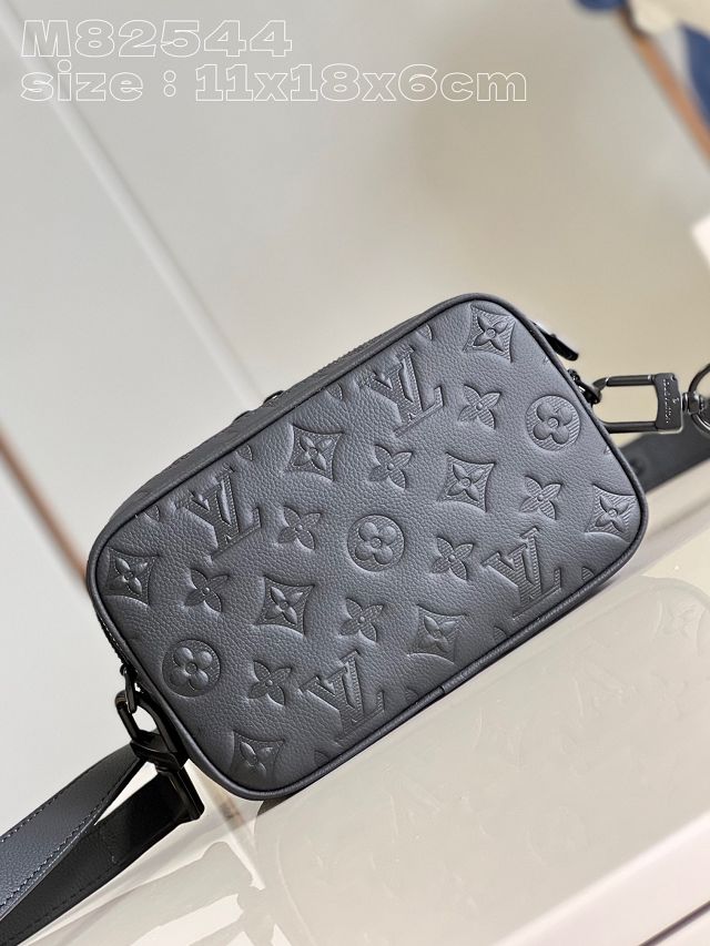 Louis vuitton original calfskin nano alpha M82542 black