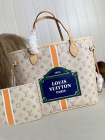 Louis vuitton original monogram canvas neverfull mm M23501 beige	