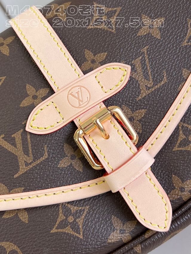 Louis vuitton original monogram canvas saumur BB M23470 