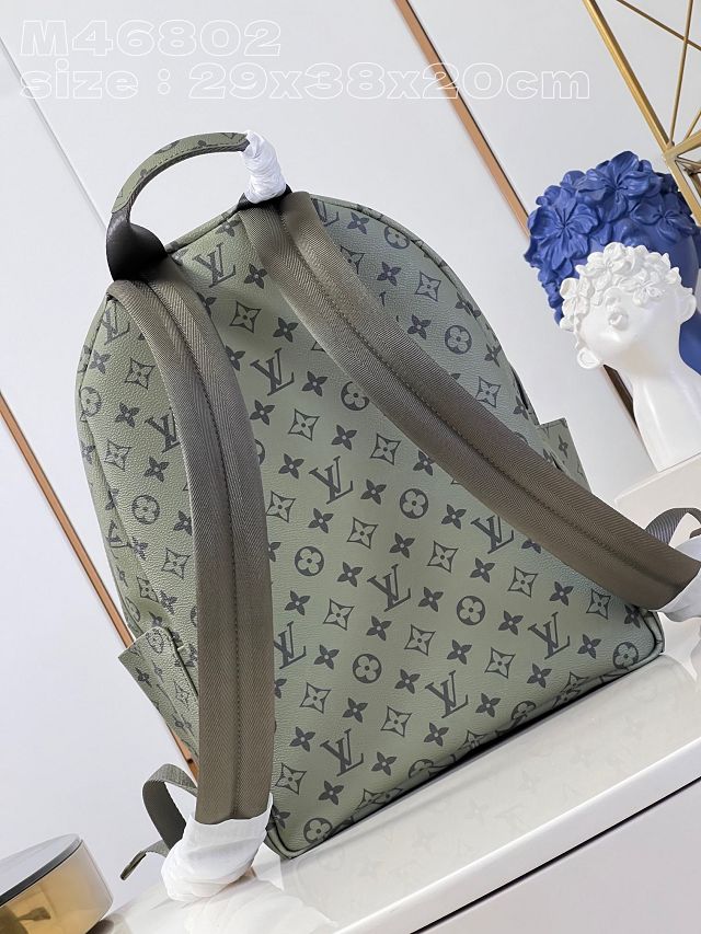 Louis vuitton original monogram canvas discovery backpack PM M46802 green