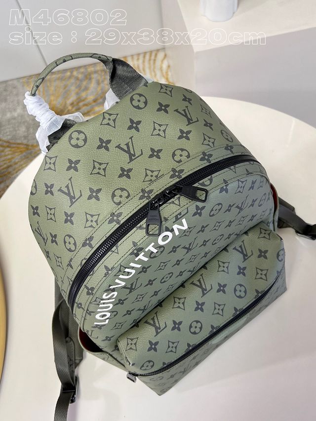 Louis vuitton original monogram canvas discovery backpack PM M46802 green