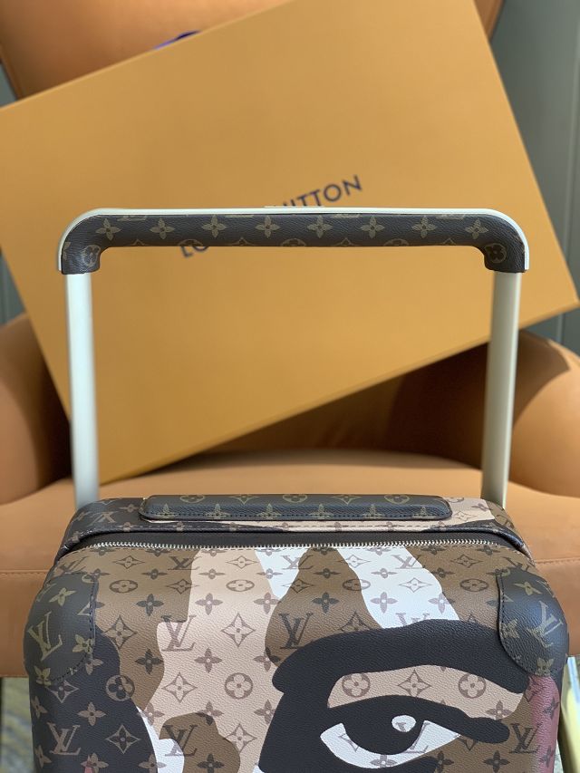 Louis vuitton original monogram canvas horizon 55 rolling luggage M10264