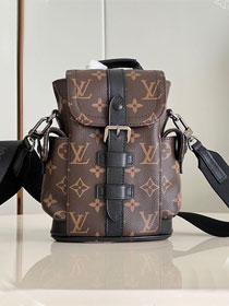 Louis vuitton original monogram canvas nano christopher backpack M82768