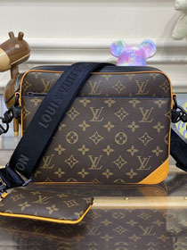 Louis vuitton original monogram canvas trio messenger bag M46265