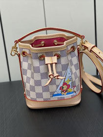 Louis vuitton original damier azur nano noe N40511 