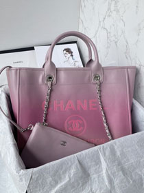 2024 CC original calfskin shopping bag AS3351 pink