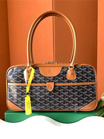 Goyard original canvas baguette bag GY0100 tan