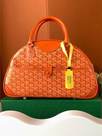 Goyard original canvas bowling bag GY0099 orange