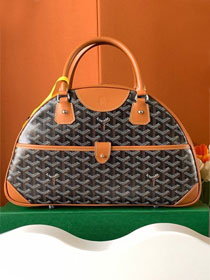 Goyard original canvas bowling bag GY0099 tan